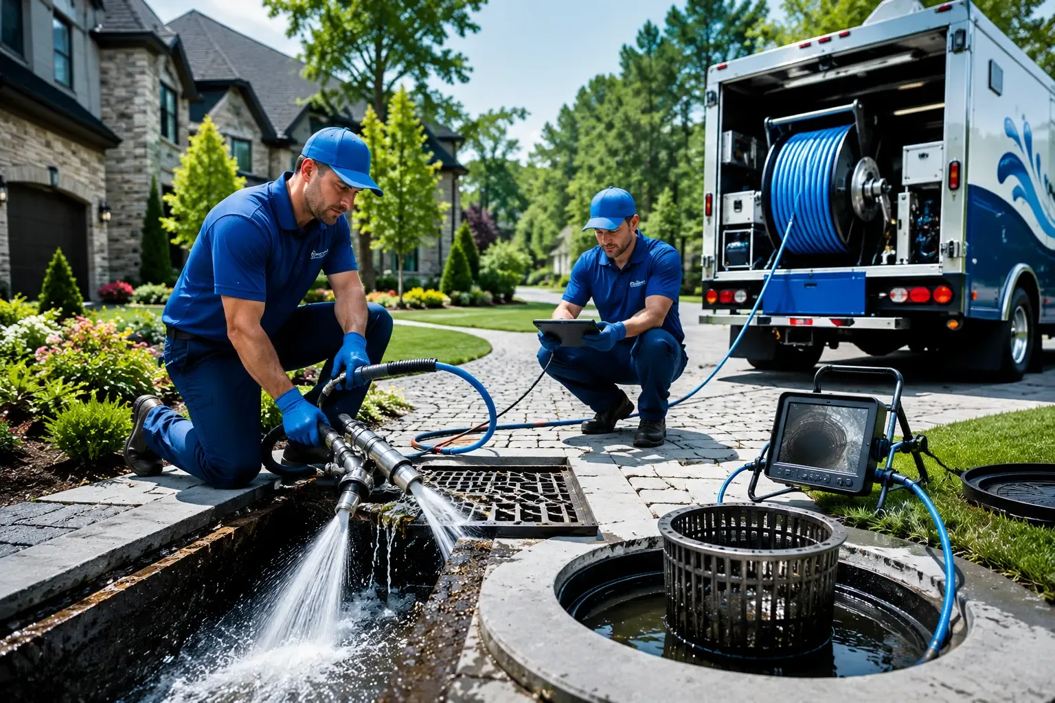 Local outdoor drain cleaning professionals in Burlington, VT